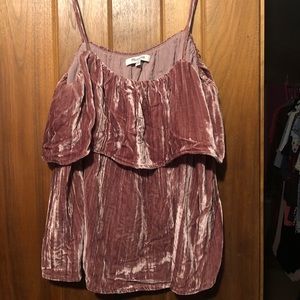 Madewell Velvet Tank-top